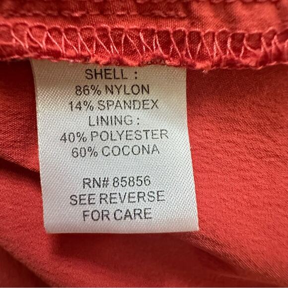 Gander Mountain Skort Burnt Orange Pockets Active Casual Skort Size 10R - Picture 9 of 12